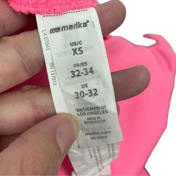 MARIKA Ultra Pink 7/8 Leggings Size XS - Picture 7 of 7